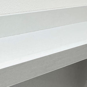 White Picture Ledge Set Of Two - Picture Shelf | Floating Shelves - Wall Decor Pack Of 2 70 CM Wall Decor Picture Shelves