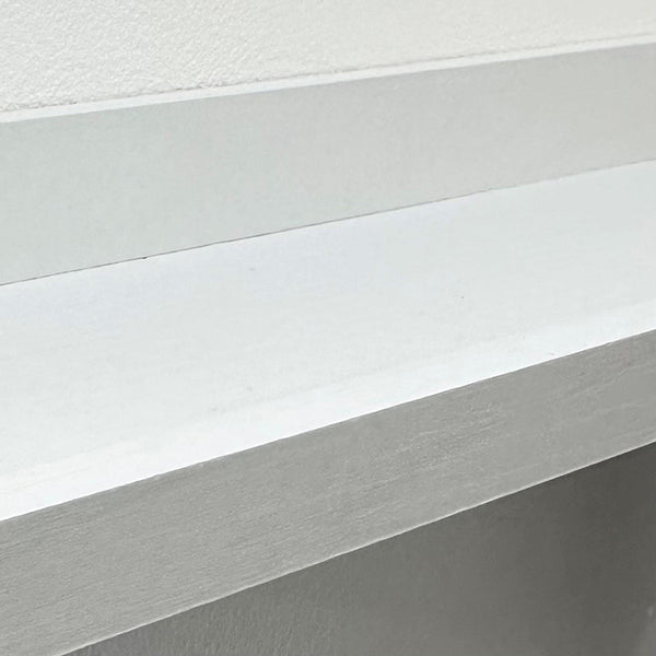 White Picture Ledge Set Of Two - Picture Shelf | Floating Shelves - Wall Decor Pack Of 2 70 CM Wall Decor Picture Shelves