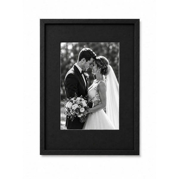 A3 mount for A4 print | Black