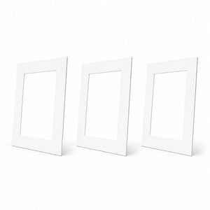 A3 mount for A4 print | Bright White