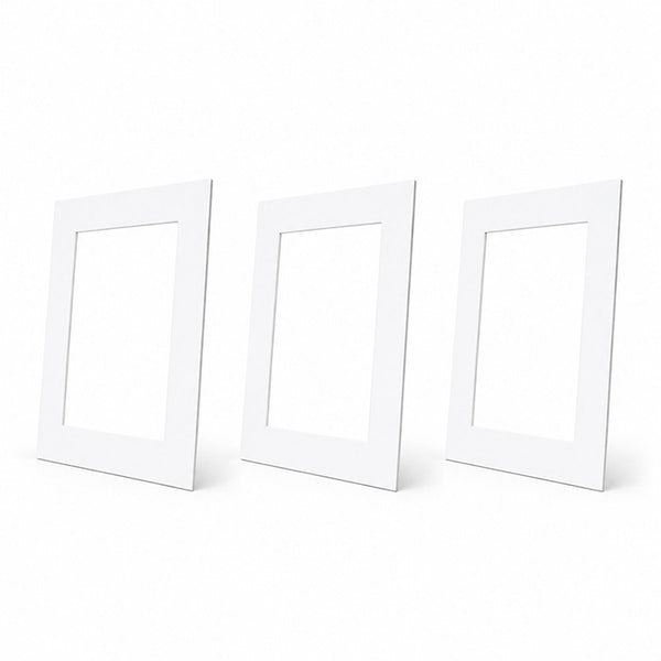 A3 mount for A4 print | Bright White