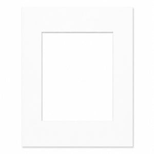 A4 mount for A5 print | Bright White