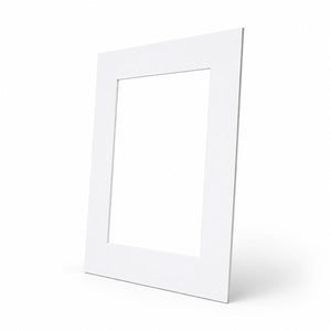 A3 mount for A4 print | Bright White