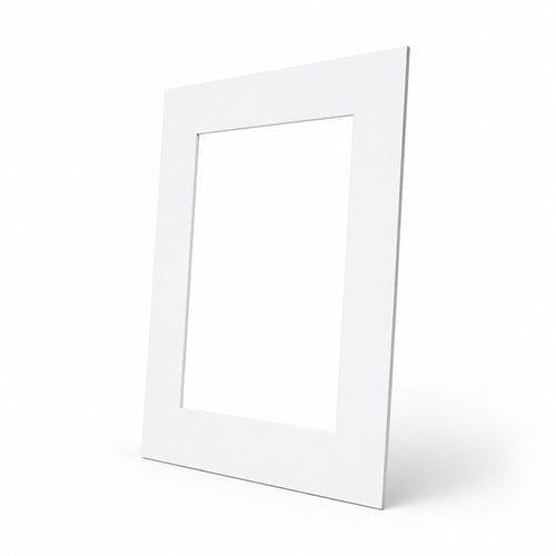 A3 mount for A4 print | Bright White