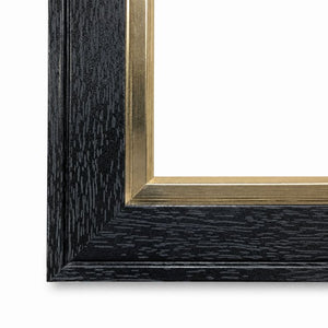 Black and Gold Photo Frame | 7x5"