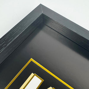 Black and Gold Typography Sign | Kitchen Disco