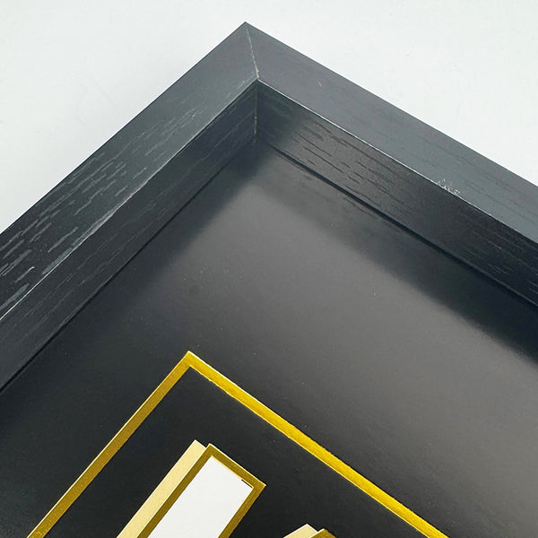 Black and Gold Typography Sign | Kitchen Disco