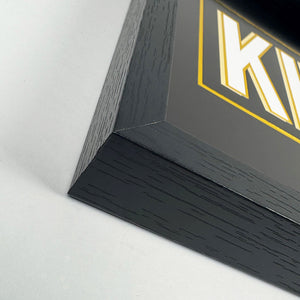 Black and Gold Typography Sign | Kitchen Disco