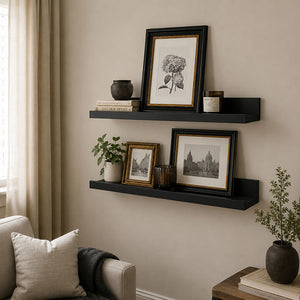 A4 Shabby Chic Picture Frame | Vintage Black