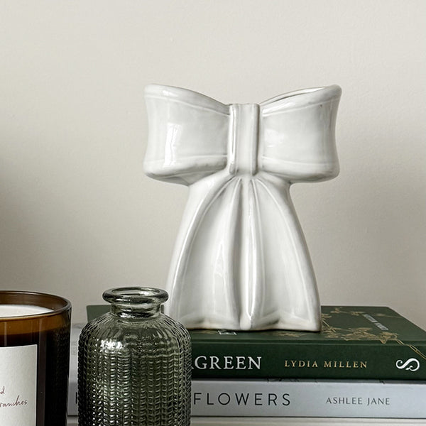 Ceramic Bow Vase