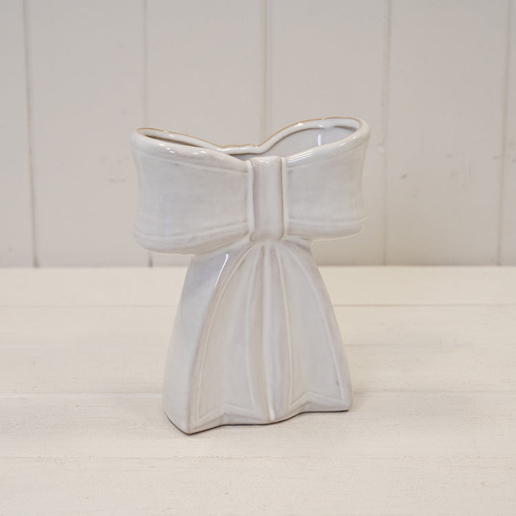 Ceramic Bow Vase