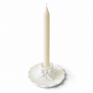 Brocante Candle Holder | White