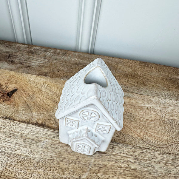 Ceramic Houses Candle Holders | Set of 2