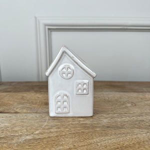 Ceramic Houses Candle Holders | Set of 2