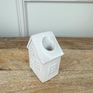 Ceramic Houses Candle Holders | Set of 2
