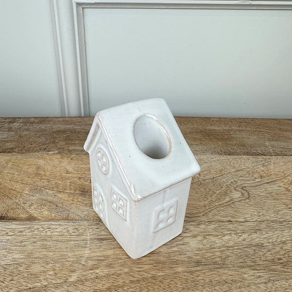 Ceramic Houses Candle Holders | Set of 2