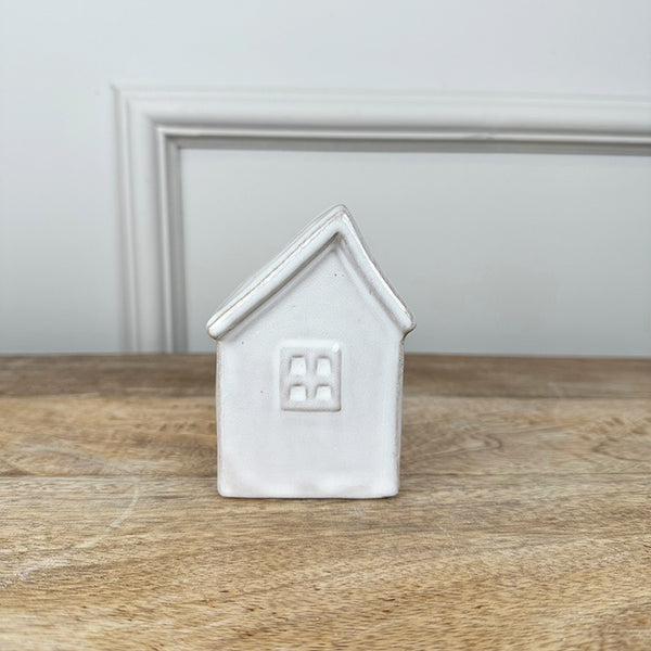 Ceramic Houses Candle Holders | Set of 2