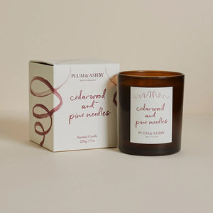 Plum & Ashby Candle | Cedarwood & Pine Needles