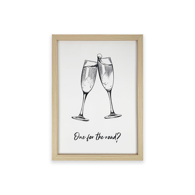 A3 Oak Effect Poster Frame | With Glass