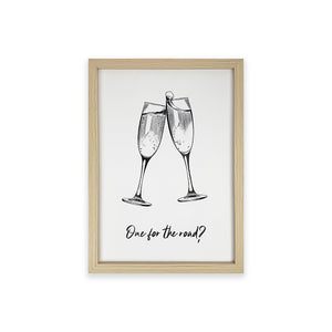 A3 Oak Effect Poster Frame | With Glass