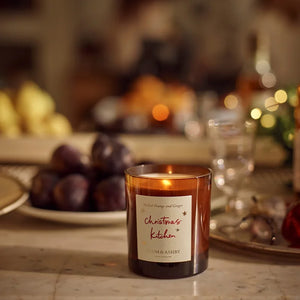 Plum & Ashby Christmas Kitchen Candle | Mulled Orange & Ginger