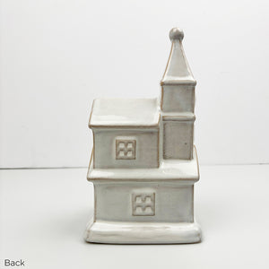 Ceramic Christmas Church | LED