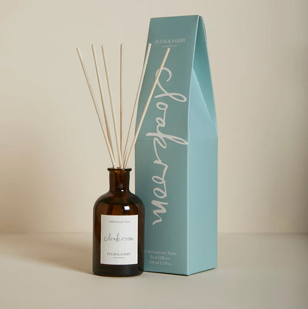 Plum & Ashby Cloakroom Diffuser | Cedarwood & Thyme