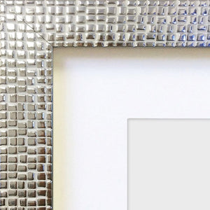 Everyday 12x10" Photo Frame With Mount | Henley Chrome