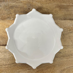 Ceramic Crown tray | White