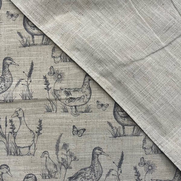 Spring Table Runner | Sketched Ducks