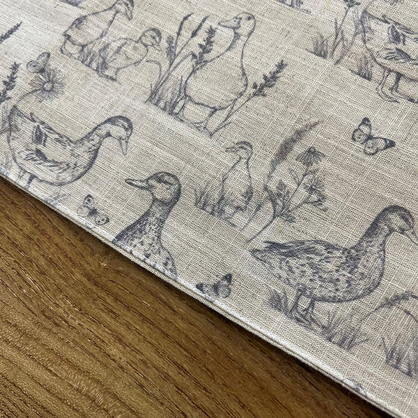 Spring Table Runner | Sketched Ducks