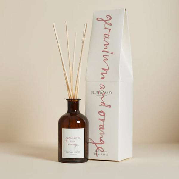 Plum & Ashby Diffuser | Geranium & Orange