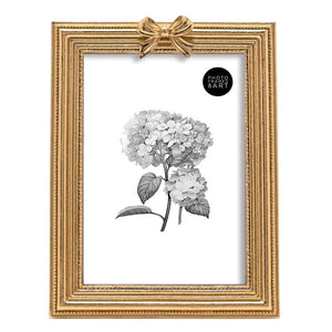 Gold Ribbon Bow Photo Frames | Available in 2 sizes