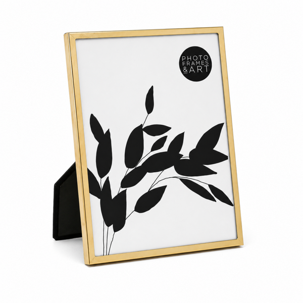 Gold Metal Fine Photo Frame | Available in 2 Sizes