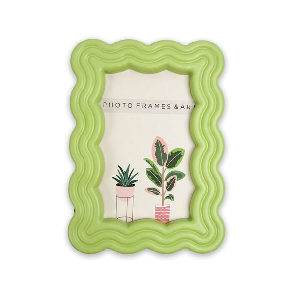 Wiggly Green Frame | 6x4"