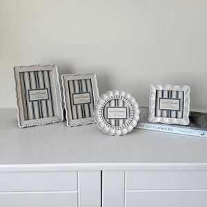 Scalloped Beaded Brocante Picture Frames | Available in 2 sizes