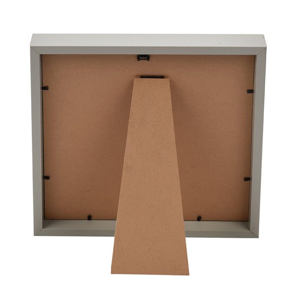 Grey Collage Frame | 9 3x3" Apertures