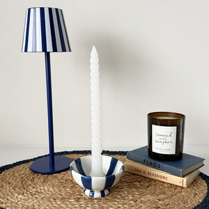 Blue Stripe Touch Lamp | LED