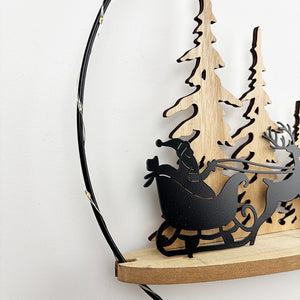 LED Christmas Hanging Hoop