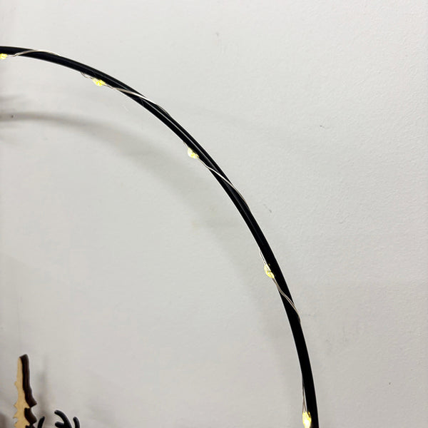 LED Christmas Hanging Hoop