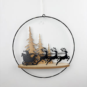 LED Christmas Hanging Hoop