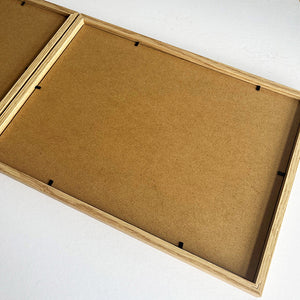 Baby's First Year Photo Frame | Oak Effect