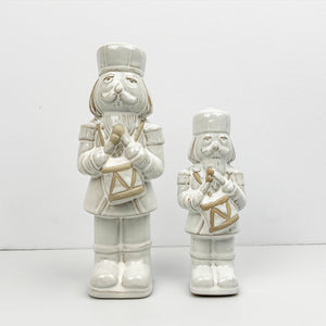 Ceramic Nutcrackers | Set of 2