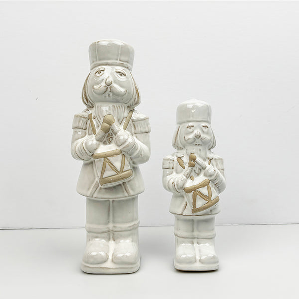 Ceramic Nutcrackers | Set of 2
