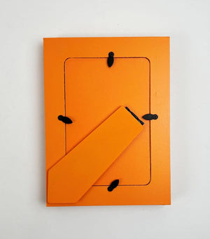 Beaded Orange Photo Frame | 6x4"