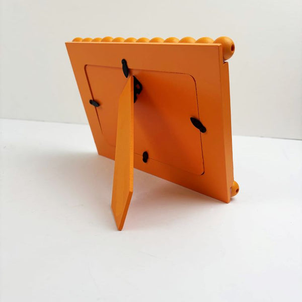 Beaded Orange Photo Frame | 6x4"