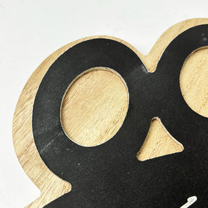 Paw Print Wooden Plaque