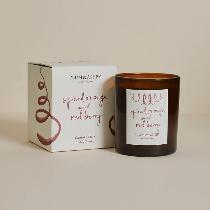 Plum & Ashby Candle | Spiced Orange & Red Berry