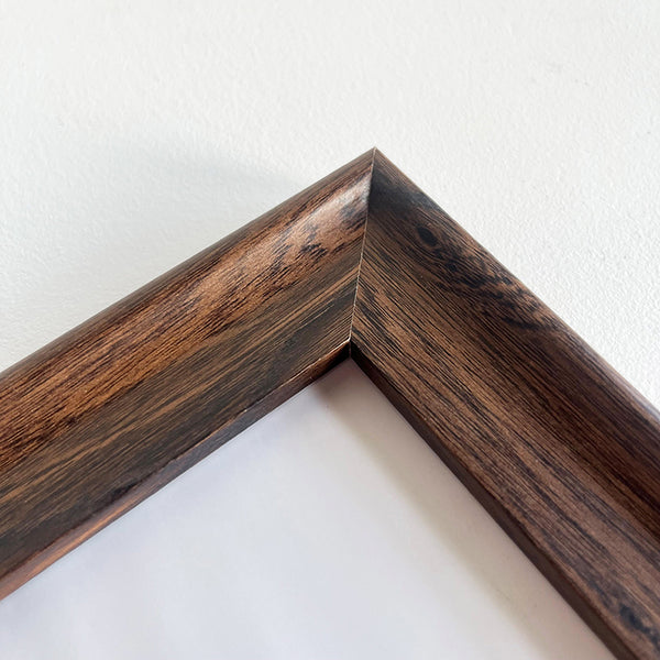 A4 Photo Frame | Dark Walnut Effect