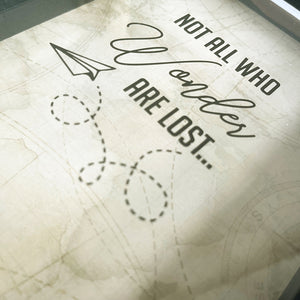 Adventures Memory Box | Not All Who Wander Are Lost